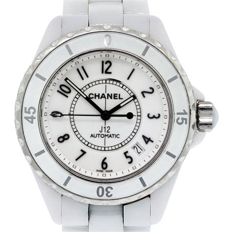 chanel white j12 watch fake|Chanel j12 white price.